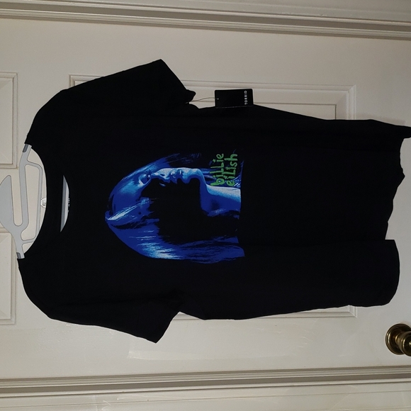 NWT Torrid Billie Eilish Black Crew Neck  Short Sleeve Tee Shirt - Picture 7 of 10